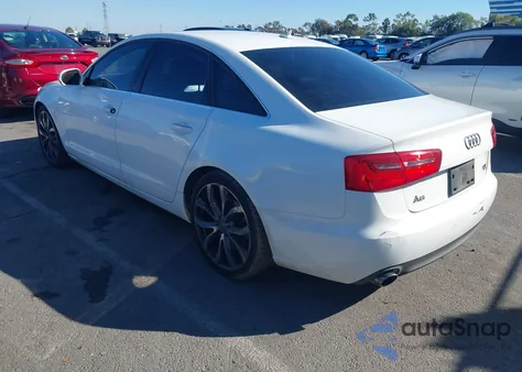 2013 Audi A6 3.0T Premium z USA, uszkodzony, nr VIN WAUGGAFC1DN122129